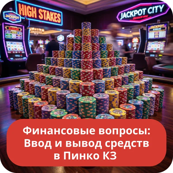 Финансовые вопросы: Ввод и вывод средств в Пинко КЗ
